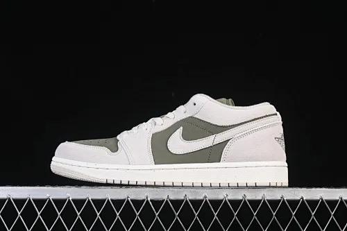 All categories Air Jordan Jordan series basketball shoes Air Jordan 1 Low Air Jordan 1 Low AJ1 Joe 1 meter green low-top cultural and casual sneakers HV4089-201
